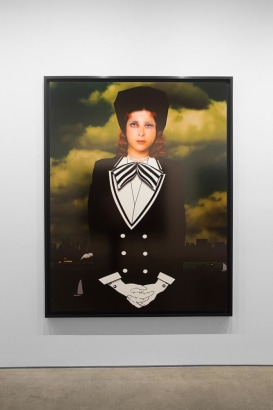 Alfred Leslie |  Kitty Foyle (from 50 Characters in Search of a Reader), 2005-2016 Archival pigment print 76 x 60 inches  ; Bruce Silverstein Gallery