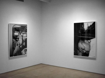 Bruce Gilden : Go | installation image 2006 | Bruce Silverstein Gallery