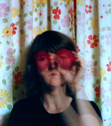 Sandy Skoglund - Looking Through a Tomato, 1977 | Bruce Silverstein Gallery