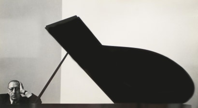 Arnold Newman - Stravinsky, December 1, 1946 | Bruce Silverstein Gallery