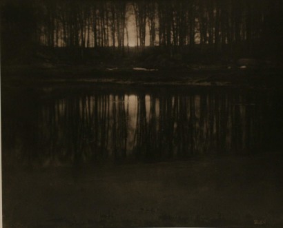 Edward Steichen - Moonrise, The Pond, 1904 | Bruce Silverstein Gallery