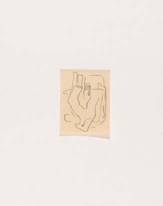 Frederick Sommer - Untitled, 1932 Crayon drawing on paper | Bruce Silverstein Gallery
