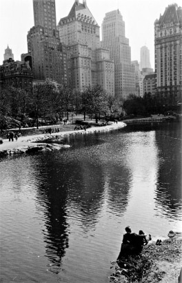 Frank Paulin - Spring, Central Park, New York City, 1956 Gelatin silver exhibition print mounted to board, printed c. 1956 | Bruce Silverstein Gallery