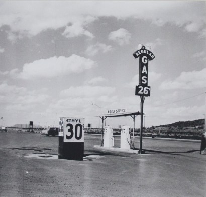 Ed Ruscha - Untitled from&nbsp;Gasoline Stations, 1962 | Bruce Silverstein Gallery