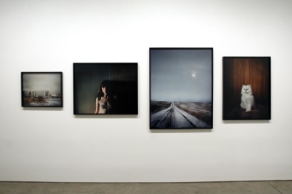Todd Hido : Fragmented Narratives | installation image 2011 | Bruce Silverstein Gallery