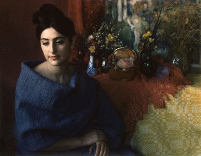 Marie Cosindas - Lenore, Boston, 1965 Dye diffusion transfer print | Bruce Silverstein Gallery