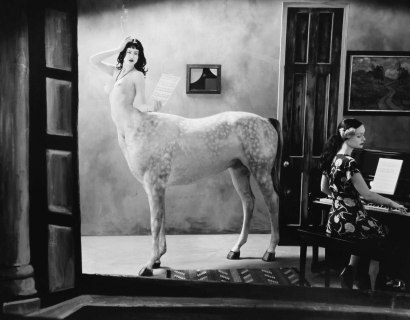 Joel-Peter Witkin - Night in a Small Town, New Mexico, 2007  ; Bruce Silverstein Gallery