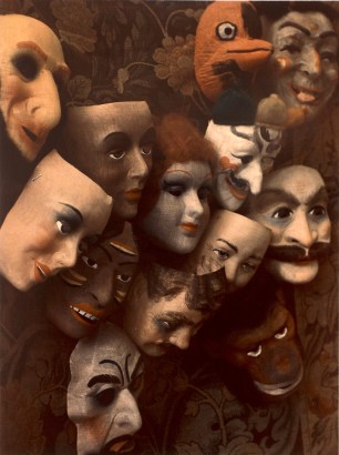 Marie Cosindas (1923-2017), Masks, Boston, 1966