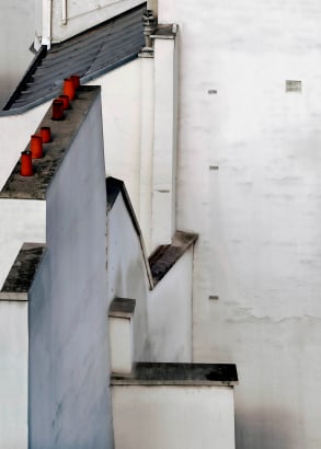 Michael Wolf - Paris Rooftops #7, 2014 ; Bruce Silverstein Gallery