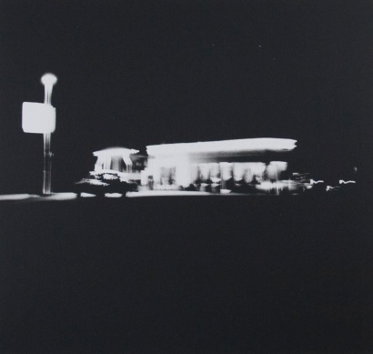 Ed Ruscha - Untitled from&nbsp;Gasoline Stations, 1962 | Bruce Silverstein Gallery