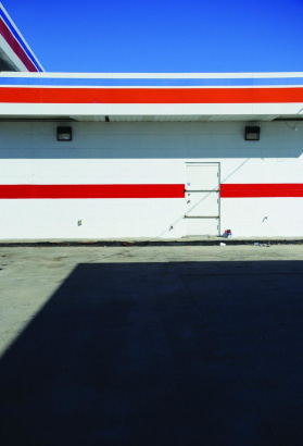 Zoe Strauss -  Red, White, and Blue Gas Station, 2001-2008  | Bruce Silverstein Gallery