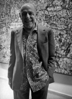 Bill Cunningham;  Jean Dubuffet,&nbsp;c. late 1970s Gelatin silver print, printed c. late 1970s ; Bruce Silverstein Gallery