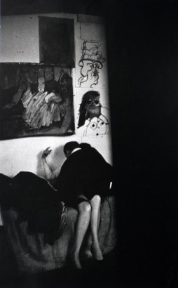 W. Eugene Smith -  The Loft From Inside In (Couple on Couch), c. 1957-68  | Bruce Silverstein Gallery
