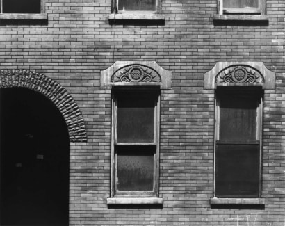  Aaron Siskind 	Chicago Facade 3, 1957 	Gelatin silver print, printed c.1957 	8 x 10 inches