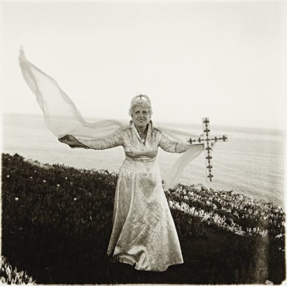 Diane Arbus -  Bishop by the Sea, Santa Barbara, California, 1964  | Bruce Silverstein Gallery
