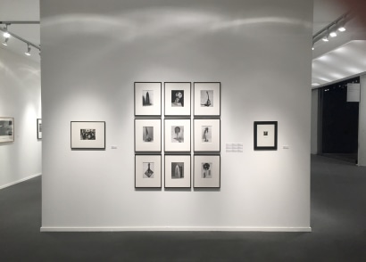 Frieze Masters 2017 :  Man Ray, Henry Moore, Aaron Siskind, Frederick Sommer, Constantin Br&acirc;ncuși  | installation image | Bruce Silverstein Gallery