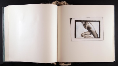 Keith A. Smith - Book Number 21, 1971 Unique artist book with photographs and stitching | Bruce Silverstein Gallery
