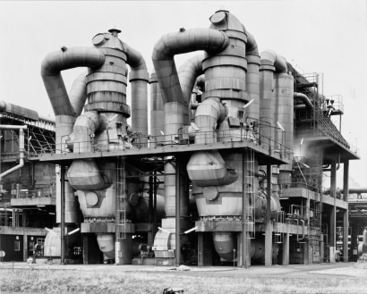 Bernd and Hilla Becher -  Plant for Styrofoam Production, Wesseling near Cologne, Germany,&nbsp;1997  | Bruce Silverstein Gallery