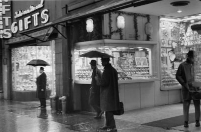 Chester Higgins -  Rainy Times Square, Manhattan, 1969