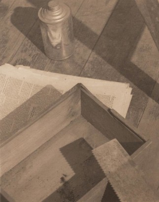 Paul Outerbridge - Wooden Box with Saw, 1922 | Bruce Silverstein Gallery