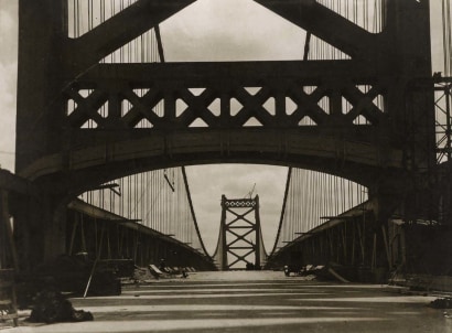 E. O. Hopp&eacute; -  Delaware Bridge, Wilmington, 1926  | Bruce Silverstein Gallery