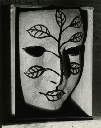 Man Ray -  Masque Peinte (Painted Mask), 1941  | Bruce Silverstein Gallery