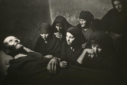 W. Eugene Smith - Spanish Village, Spanish Wake, 1951 Gelatin silver print mounted to board, printed c. 1951. | Bruce Silverstein Gallery