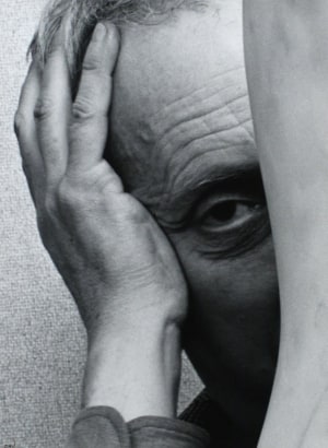 Arnold Newman - Jean Arp, c. 1949-55 | Bruce Silverstein Gallery