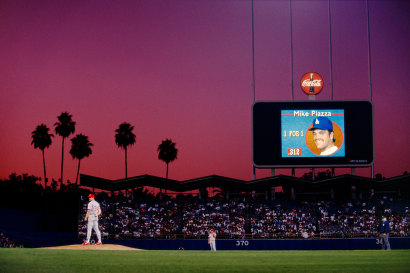 Walter Iooss, Jr. -  Dodger Stadium, Los Angeles, CA, 1993  | Bruce Silverstein Gallery