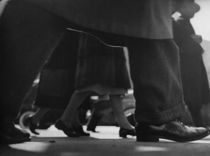 Lisette Model&nbsp;-  Running Legs, Forty-Second Street, New York, 1940-41  | Bruce Silverstein Gallery