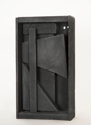 Louise Nevelson&nbsp;-  Untitled, 1959 Painted wood  | Bruce Silverstein Gallery