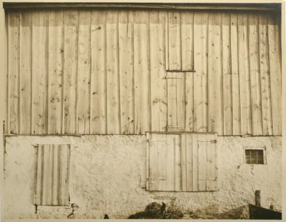 Charles Sheeler - Side of White Barn, Bucks County, 1915 | Bruce Silverstein Gallery