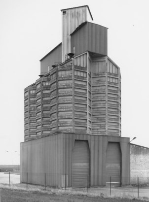 Bernd and Hilla Becher -  Grain Elevator, Morgangis / Epernay, F, 2006  | Bruce Silverstein Gallery