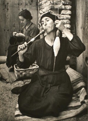 W. Eugene Smith - The Spinner, 1951 | Bruce Silverstein Gallery