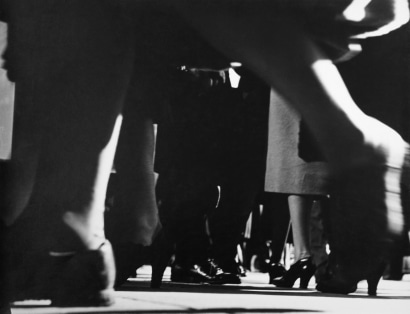 Lisette Model -  Running Legs, Forty-Second Street, New York, 1940-41  | Bruce Silverstein Gallery