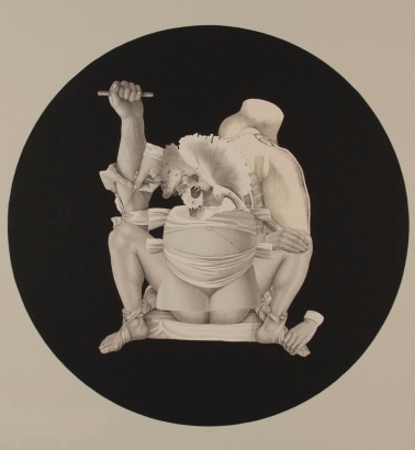 Frederick Sommer - Untitled, 1995 Collage on paper | Bruce Silverstein Gallery