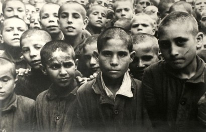 David Seymour - The Post War Years: The Children- Boys in a War Orphanage in Naples, Italy,&nbsp;1948 | Bruce Silverstein Gallery