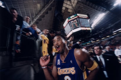 Walter Iooss, Jr. -  Kobe Bryant, Seattle, WA, 2002  | Bruce Silverstein Gallery