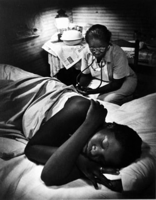 W. Eugene Smith -  Nurse Midwife, Maude Callen, 1951  | Bruce Silverstein Gallery