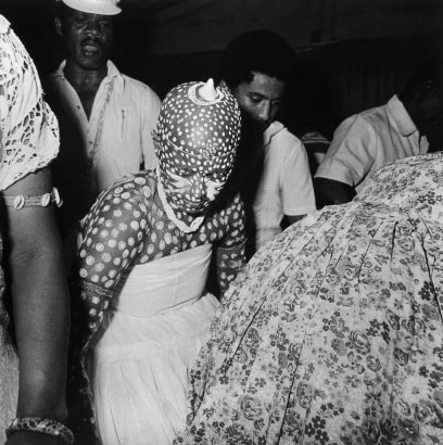 Condomble initiation trance, Salvador, Bahia, Brazil, 1980