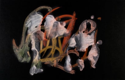 Frederick Sommer - Untitled, 1955 Glue color drawing on paper | Bruce Silverstein Gallery