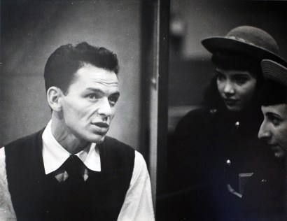 W. Eugene Smith -  Frank Sinatra, c. 1947-51  | Bruce Silverstein Gallery