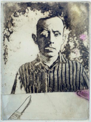 Keith A. Smith - Disintegrating Figure, 1966 Photo-etching with drypoint | Bruce Silverstein Gallery