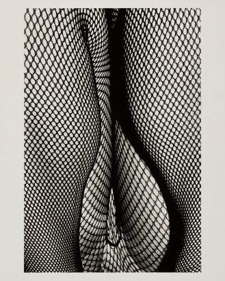 Daido Moriyama - How to Create a Beautiful Picture 6: Tights in Shimotakaido, 1987 Gelatin silver print ; Bruce Silverstein Gallery