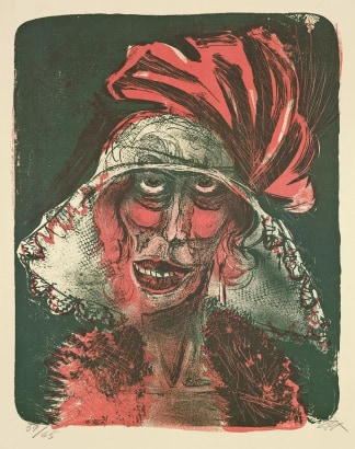 Otto Dix -  Leonie, 1923  | Bruce Silverstein Gallery