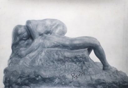 Auguste Rodin - La Mort d'Adonism mod&egrave;le d'apr&egrave;s le marbre, c. 1903-13 | Bruce Silverstein Gallery
