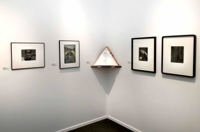 Frieze Masters 2018 : Keith A. Smith, F. Holland Day, Aaron Siskind, Frantisek Drtikol, Jaromir Funke | installation image | Bruce Silverstein Gallery