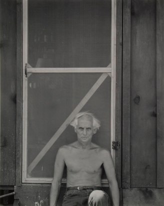 Frederick Sommer - Max Ernst in Sedona, 1946 Gelatin silver print mounted to board, printed c. 1960s | Bruce Silverstein Gallery
