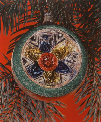  Christmas Tree Ornament, New York, 1937, 	Unique color carbo print mounted to board, printed 1937