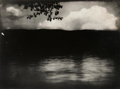 Edward Steichen - The Big White Cloud, Lake George, 1903 | Bruce Silverstein Gallery